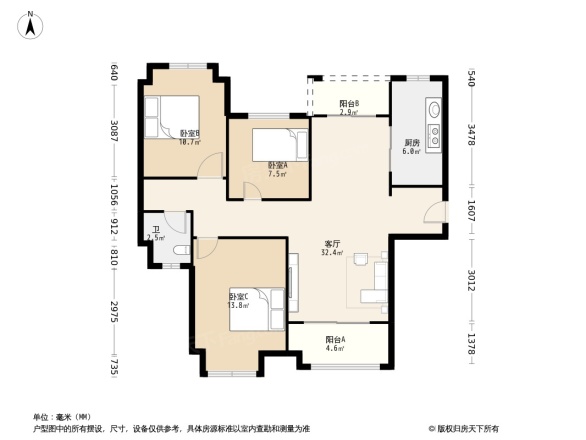 万科五龙山户型图
