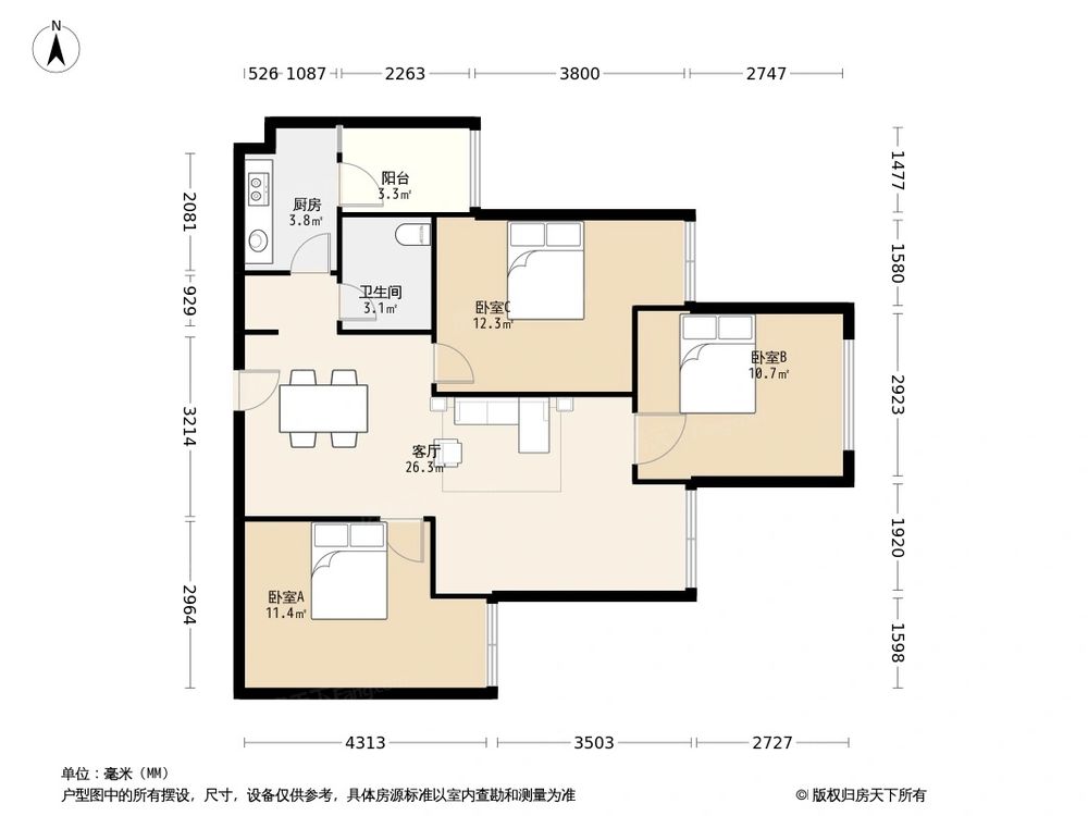 相似户型图