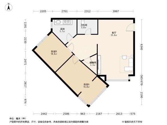 联合公寓户型图