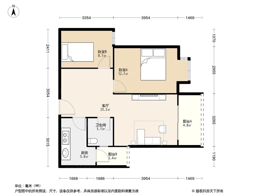 相似户型图