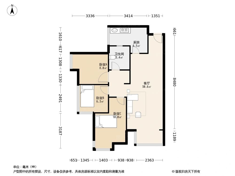 相似户型图