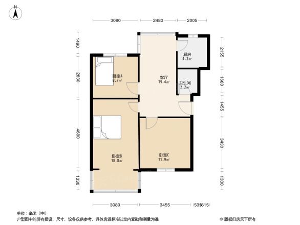 玉林横街26号院户型图