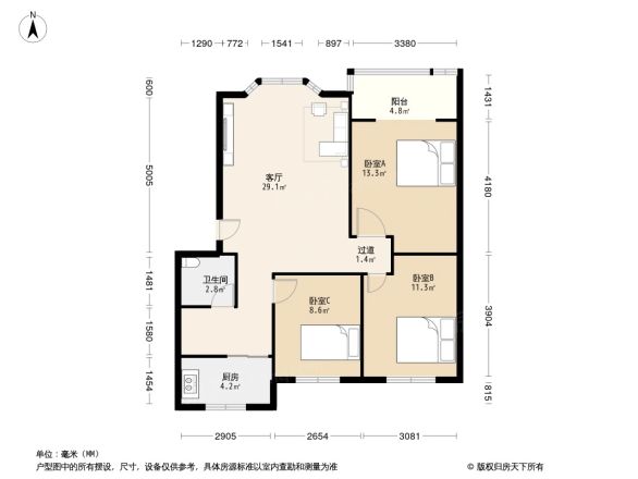 青江华庭A区户型图