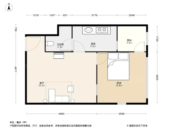 时代100户型图