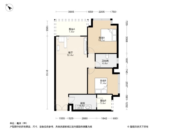 仁和春天国际花园户型图