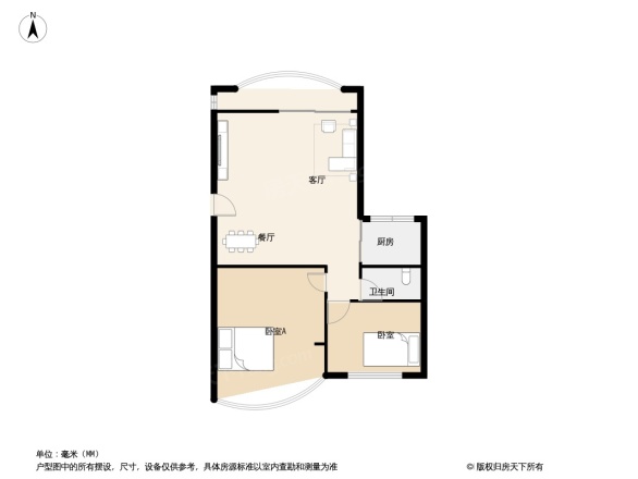兴元花园户型图
