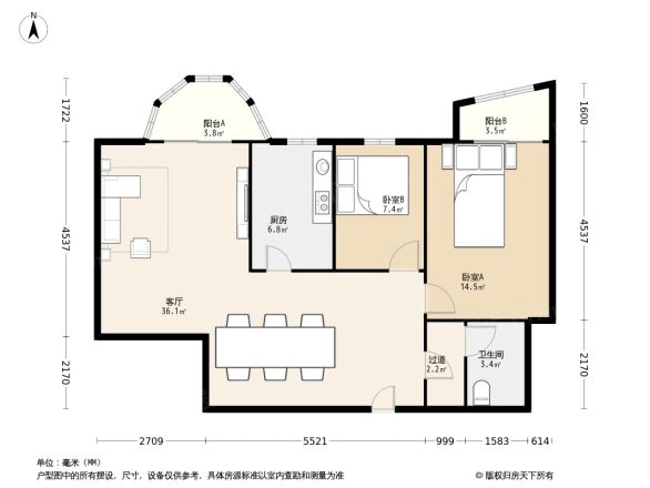 锦湖园公寓户型图