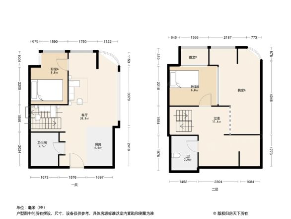 通州绿地中央广场公寓户型图
