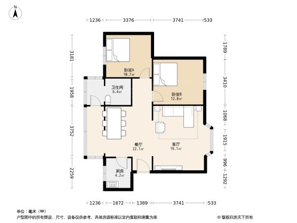 临江苑(金堂)户型图