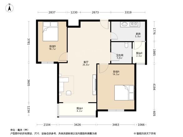 沪都家园户型图