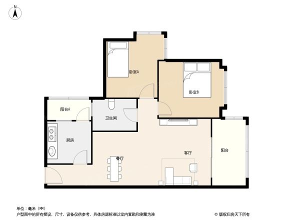 东山国际新城E区户型图