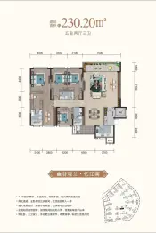 兴安府5室2厅1厨3卫建面230.2㎡