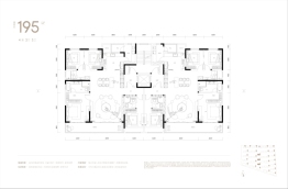 中海云著湖居4室2厅2厨3卫建面195.00㎡