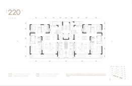 中海云著湖居4室2厅2厨3卫建面220.00㎡