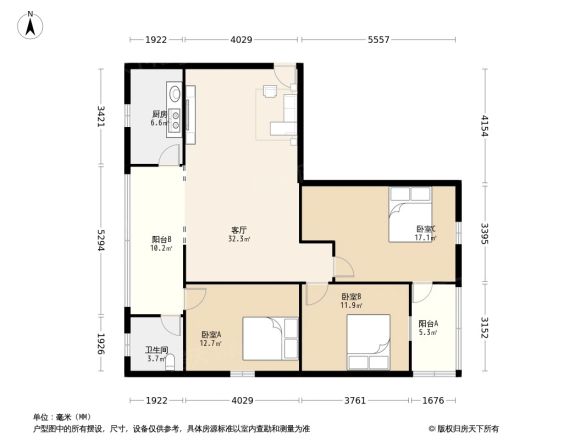 西海东街25号户型图