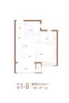 1-D户型