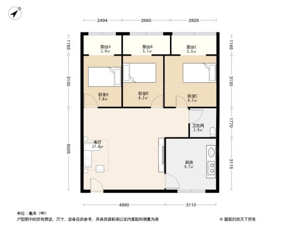 酱园南街16号户型图