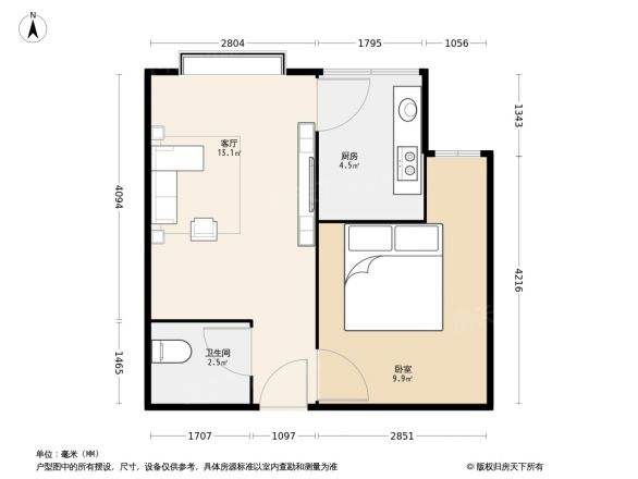 梧桐世家二期户型图
