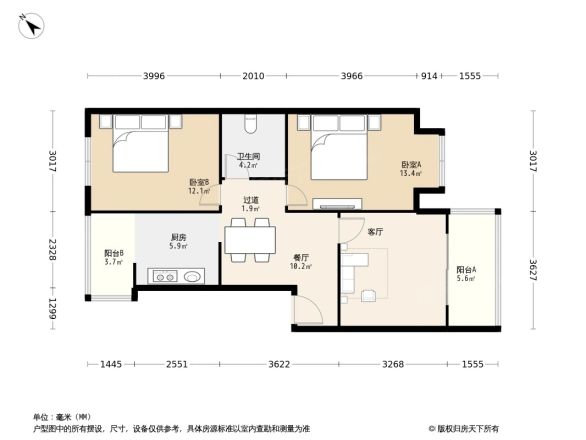 西华雅苑户型图