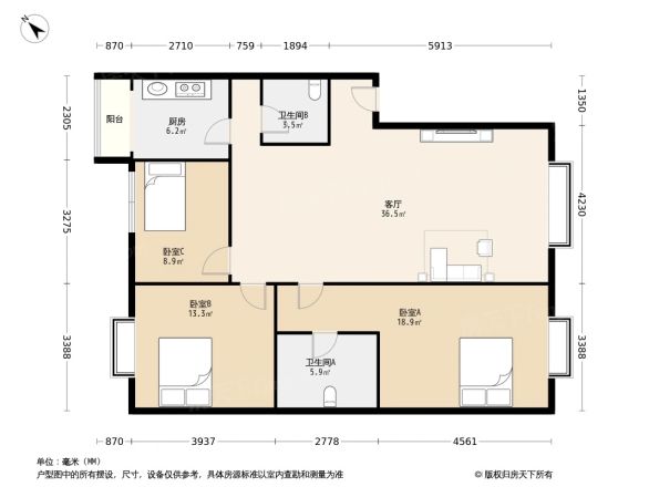 金南园户型图