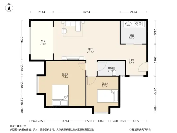 汇强上城户型图