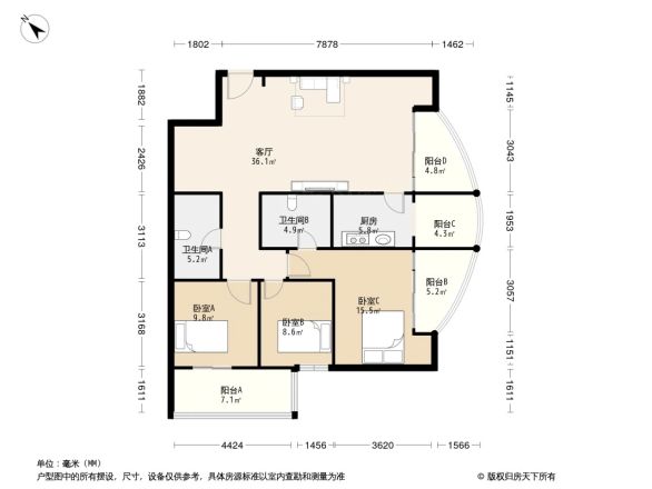 一椽坊户型图