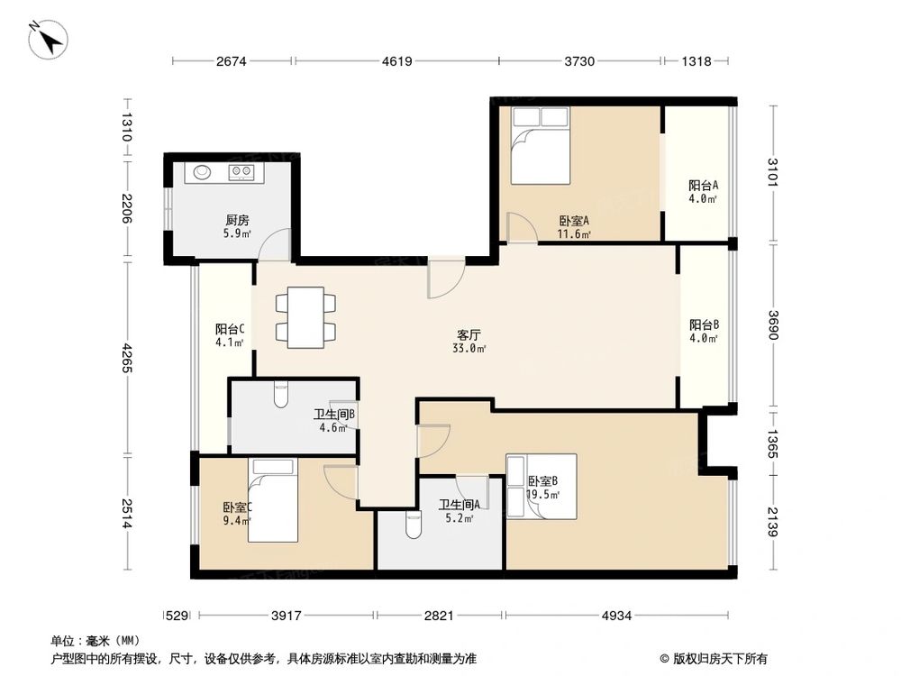 相似户型图
