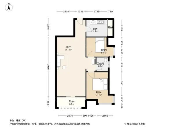 碧水天源户型图