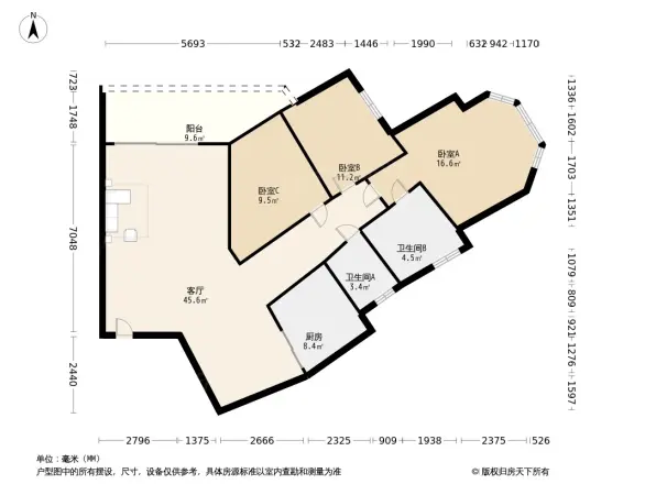 书香门第户型图