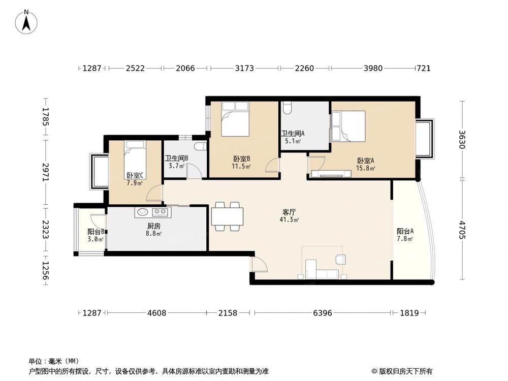 相似户型图