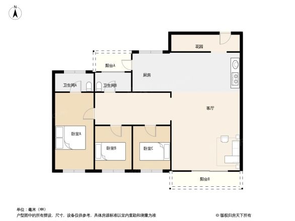 合峰东岸名苑户型图