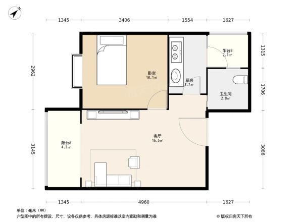 核桃小区户型图