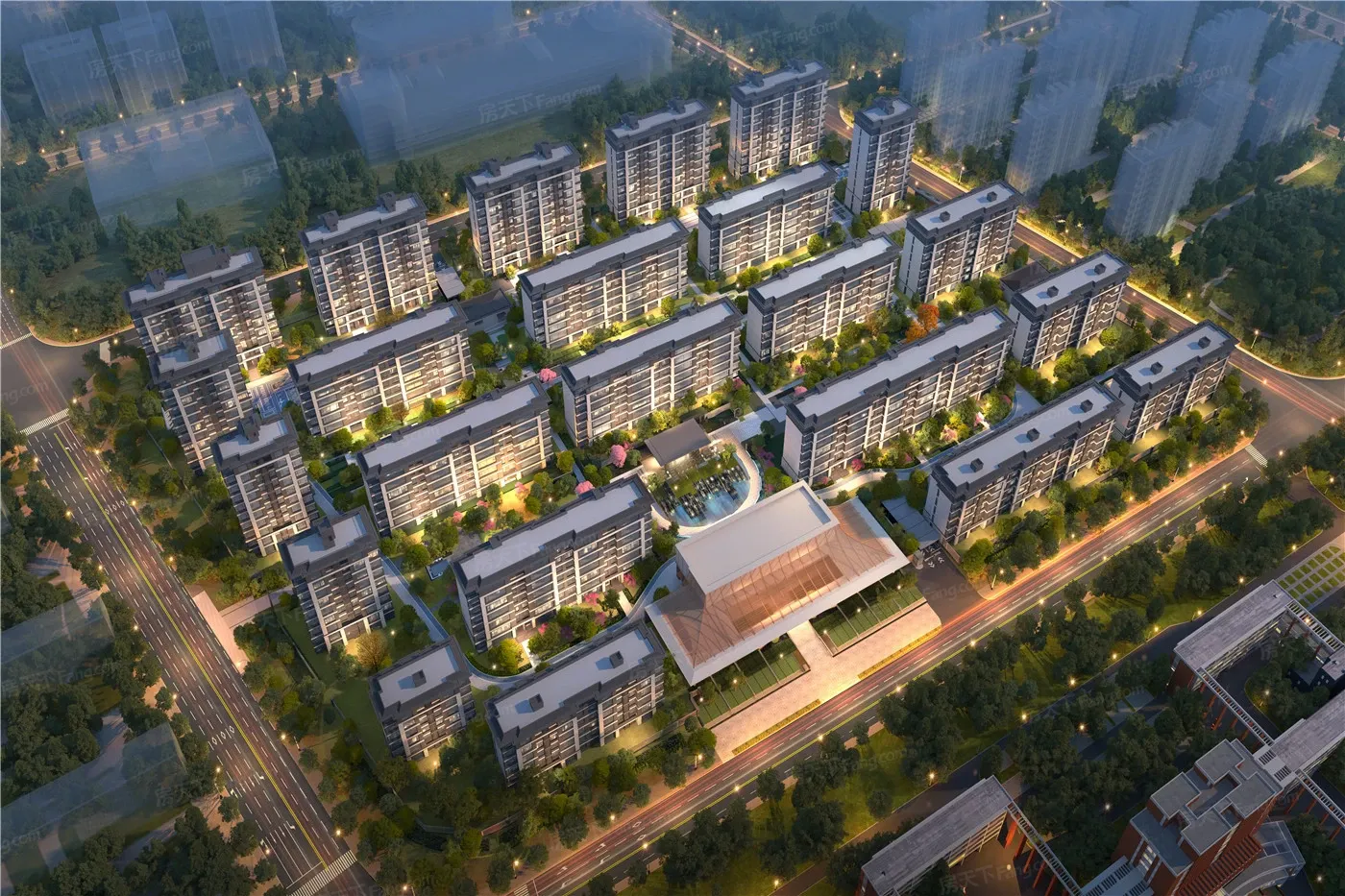 中建国贤府图片_样板间图_位置图_装修效果图-天津房天下