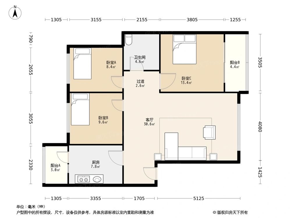 相似户型图