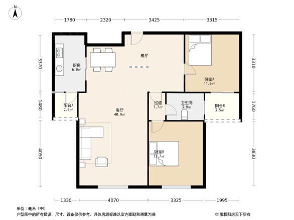 世茂外滩花园户型图