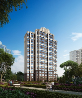 蓝山幸福里效果图