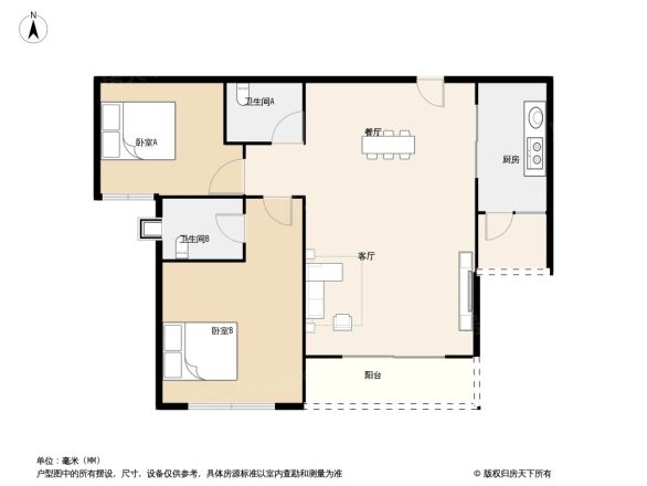 世茂外滩花园户型图