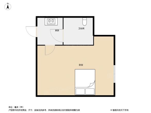 富华商贸大厦公寓户型图