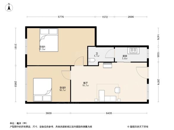 燕子岗小区户型图