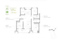 一期127户型