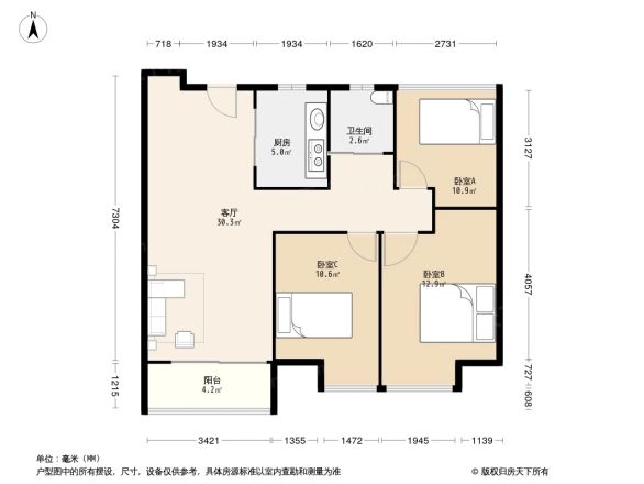 水语金成花园户型图