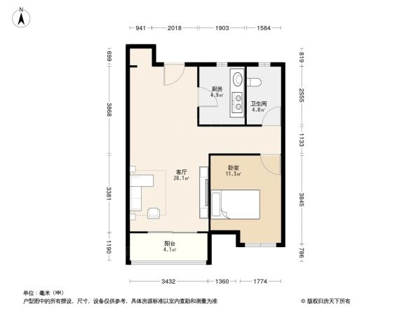 水语金成花园户型图