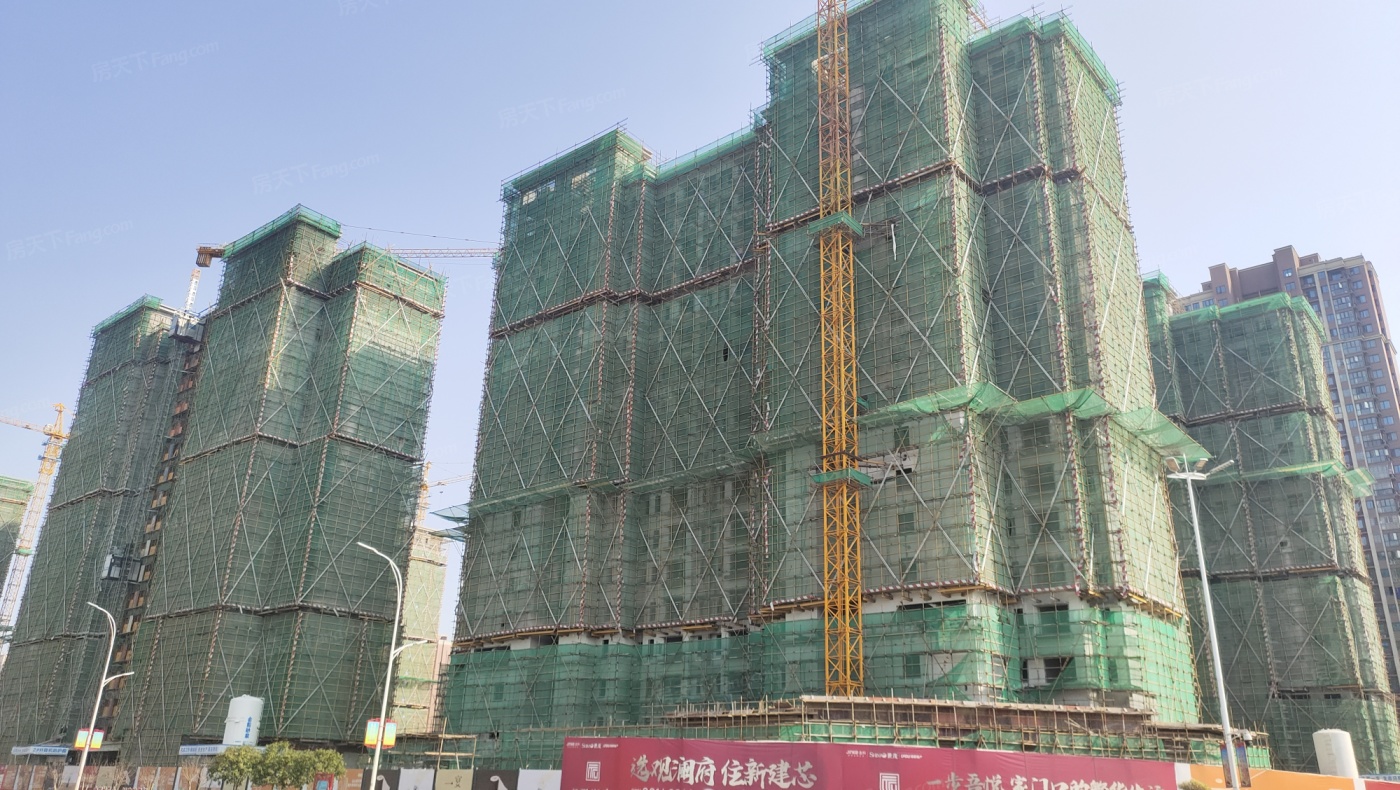 金科世茂绿都观澜府实景图