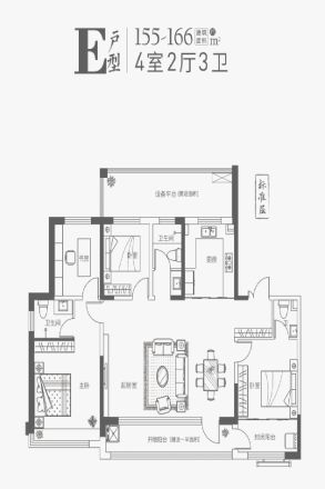 金鼎盛湖壹号户型图