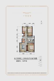 御邸3室2厅1厨1卫建面100.0㎡