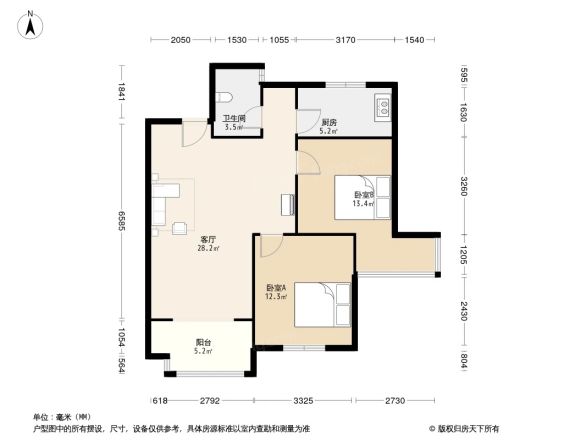 玫瑰久久户型图