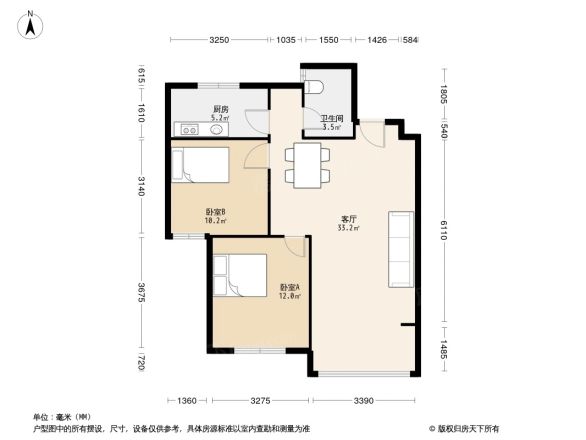 玫瑰久久户型图