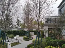 小区绿化高,洋房别墅社区,环境安静