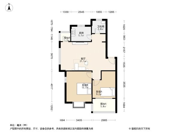 玫瑰久久户型图