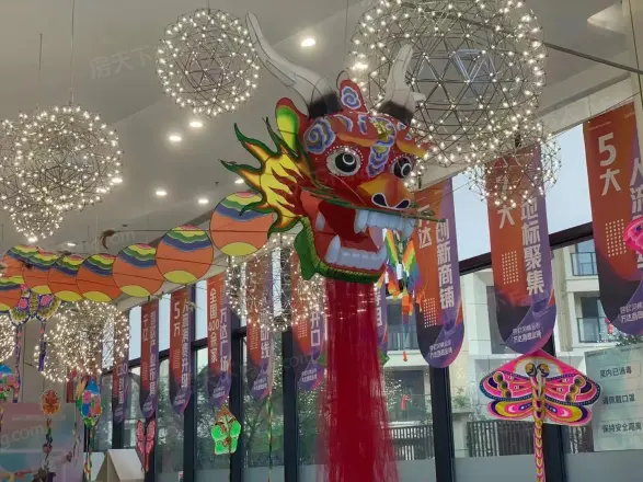 青白江万达广场实景图
